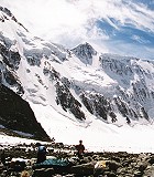 Западная Белуха с Томских стоянок.