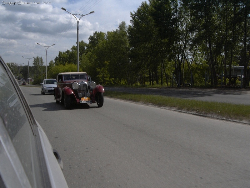 Bob is following our taxi.