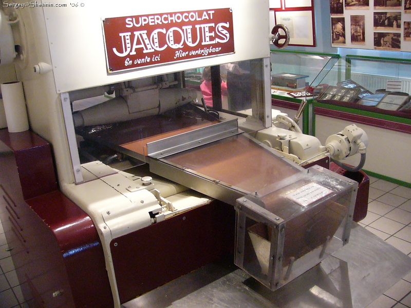 Belgium. Jacques chocolate factory.