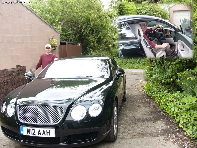 Сергей Щетинин + Бентли (Bentley Continental GT)