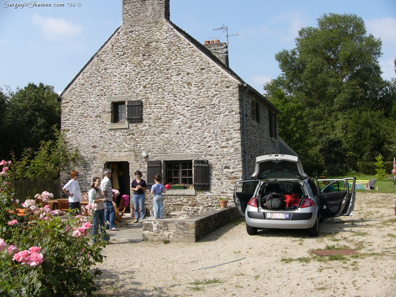 France. Trigavou. House of friends.