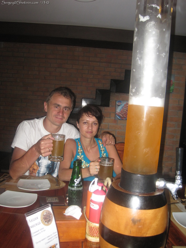 We are in German Restaurant again. Pattaya