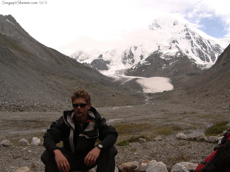 Quentin and Karakol peak.