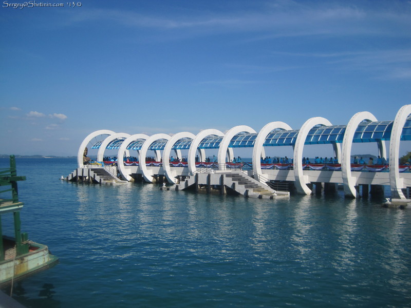 The pier of Koh Samet Island. Thailand