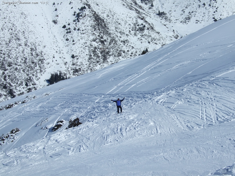 Sergey Knyazev. Karakol ski base