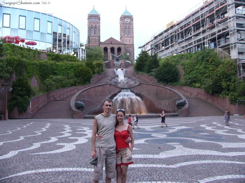 Germany. Pirmasens. Main square.