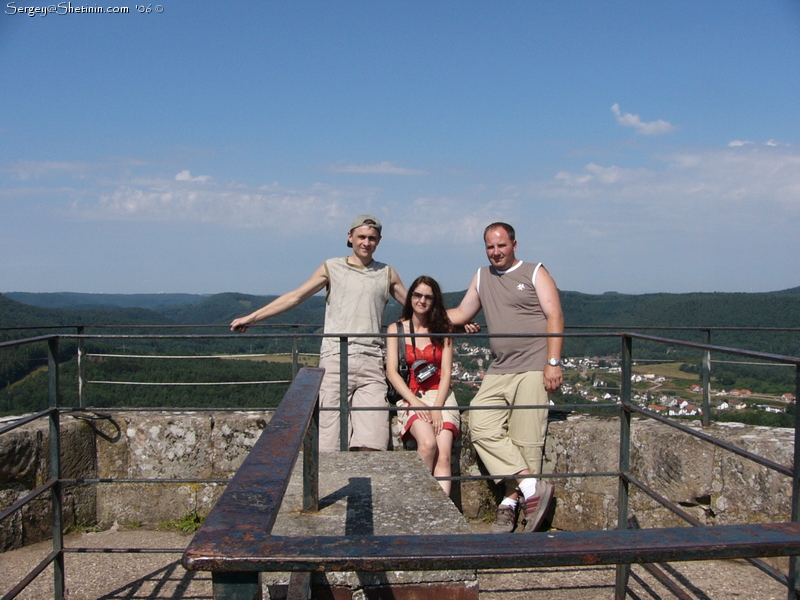 Germany. Burg Grafenstein Castle. The top.