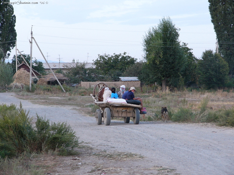 Karakol. SMU. Local transport.