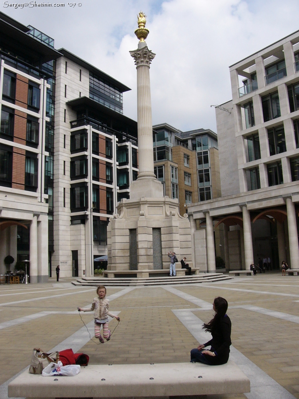Площадь "Отче наш" Paternoster Square. Лондон