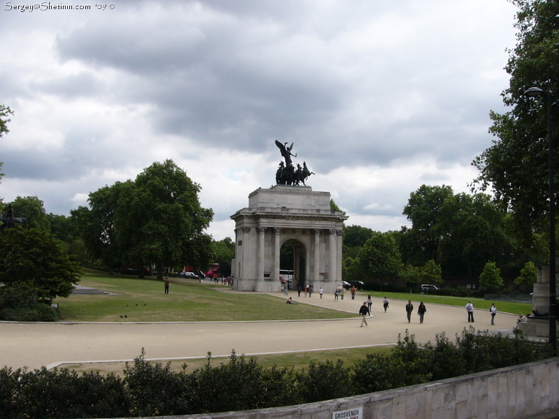 Лондон. Арка Веллингтона (Wellington Arch)