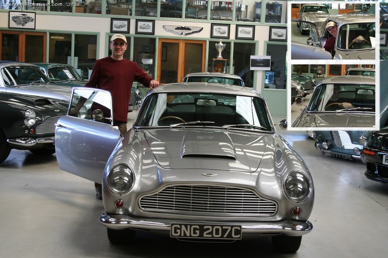 Астон Мартин Джеймся Бонда. Модель Aston Martin DB5. Aston Workshop
