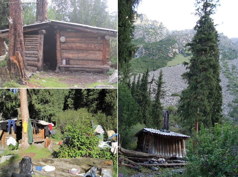 Wooden hut of refuge 'Sirota"