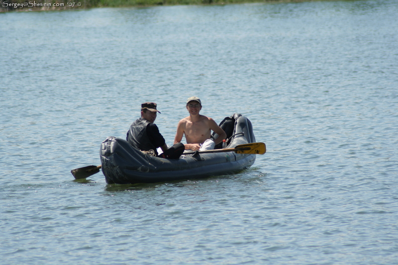 В последнее плавание по озеру Кокуйкуль.