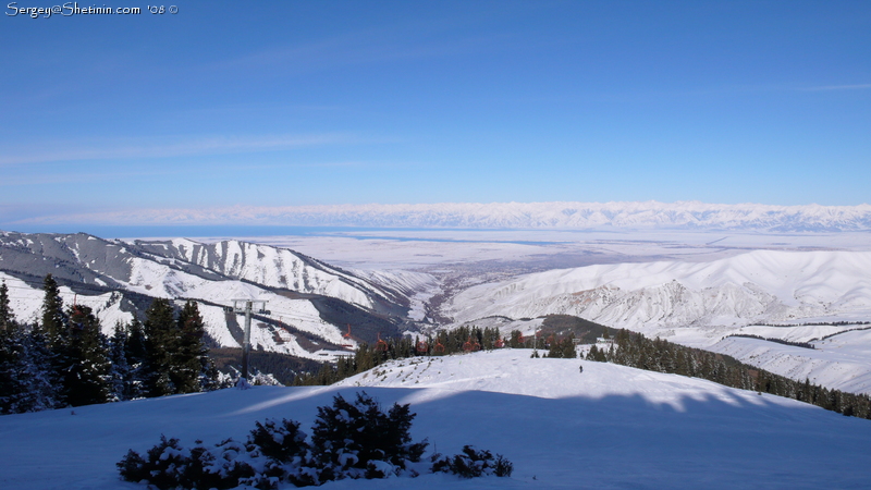 Ski-Base Karakol. Main chair lift