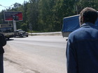 Zhanna took a shot of first cars arriving to Novosibirsk at 2pm on 8th of June. First was some other green car, but it was too unexpected so Zhanna couldn't take picture of it. This one is Buick Sedan Saloon 1938.