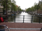 There are plenty of channels in the center of Amsterdam. We could take an excursion on boats, but we didn't.