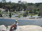 View doen to fountain and main pool of the park of mollionyears stones. Such a great quiet place not so far from Pattaya.