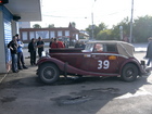 Bob asked to wash everywhere inside and outside the car and serviceman started from engine.