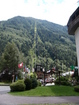 This is a lower station of Aiguille-du-midi. This station is in the city, just among the streets and houses. Here you can see the cables to the middle station which is at altitude 3000m.