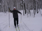 Our skiing teacher/coach/instructor - Dmitry!