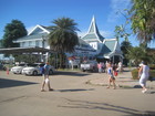 On the next day after excursion to Kwai we started our next two-days trip. That was a journey to Koh Samed Island, where people suggest to swim and relax in clear water. We arrived to the port where we should be transferred by motor boat to Island.