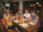 Our group in german restaurant in Pattaya, Thailand. This restaurant is known with its very tasteful cool fresh beer.