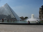 After the boat trip we visited the main square of Louvre museum. We were unlucky because musems were closed for some kind of restoration (that was strange for us to hear that in the peak of tourist season)