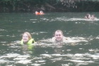 This is the river Kwai rafting in the life vests. It took us about 20 minutes to pass 3 kilimeters down in the river. Then we were transferred back top hotel in the wagon.