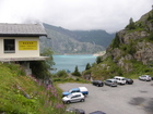It's a parking of the Lake D'Emosson. As usual - tourists are here... Why not? The beautiful place!