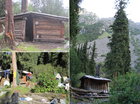 The wooden hut of this place. Refuge "Sirota" (means "orphan") is famous with this building. That was built a few years ago by Serebrennikov Valery - known man in Karakol town and this area.